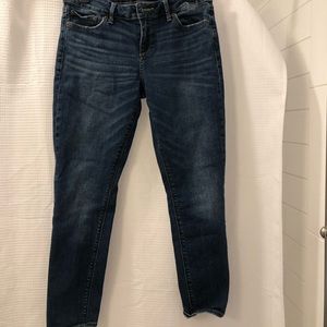 Lucky Brand slim leg to ankle jeans